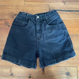 Rio By Stephen Marion Womens Vintage Mom Shorts Light Wash Sz 7 Made In USA